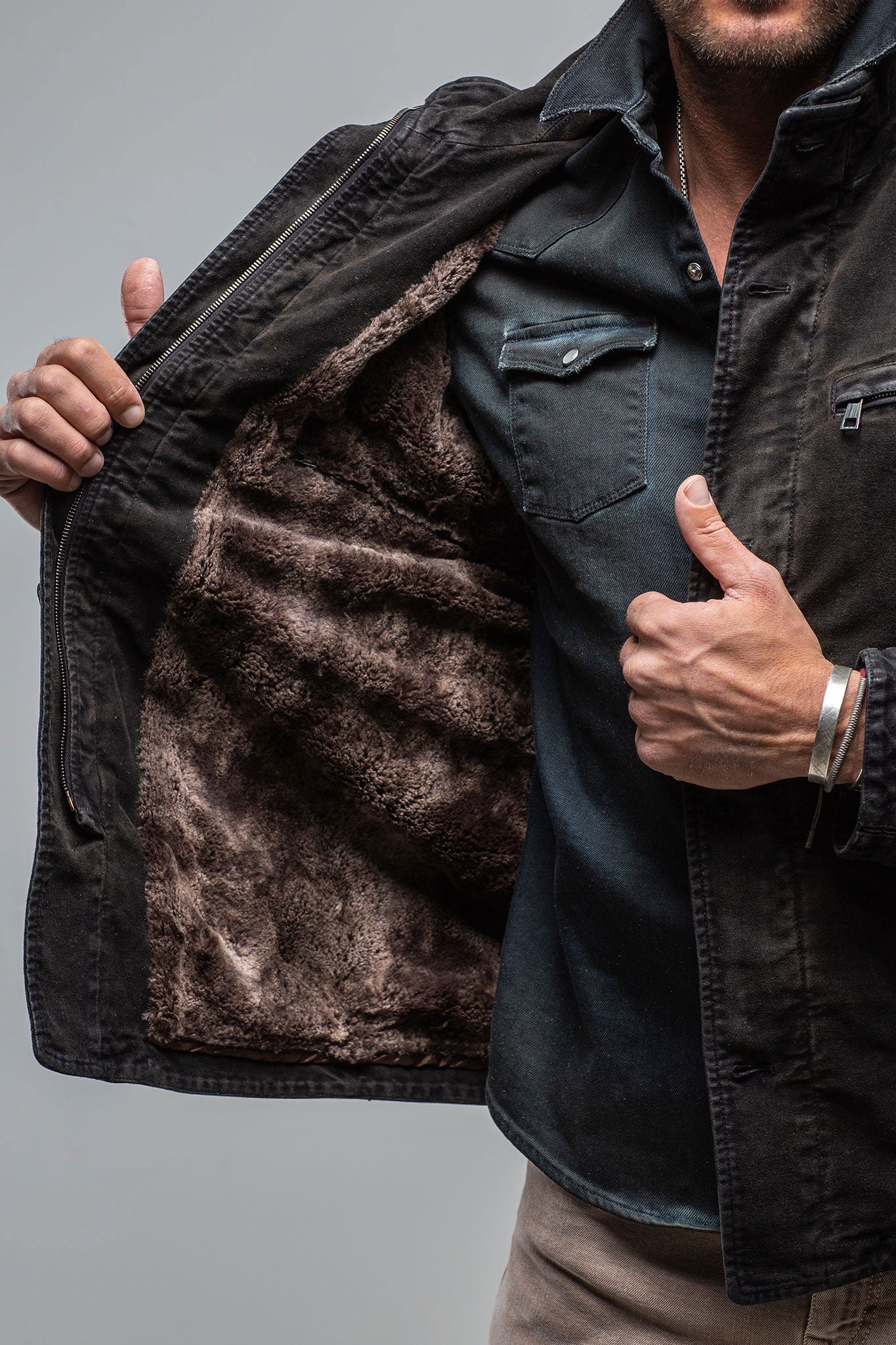 Richard Utility Moleskin Jacket