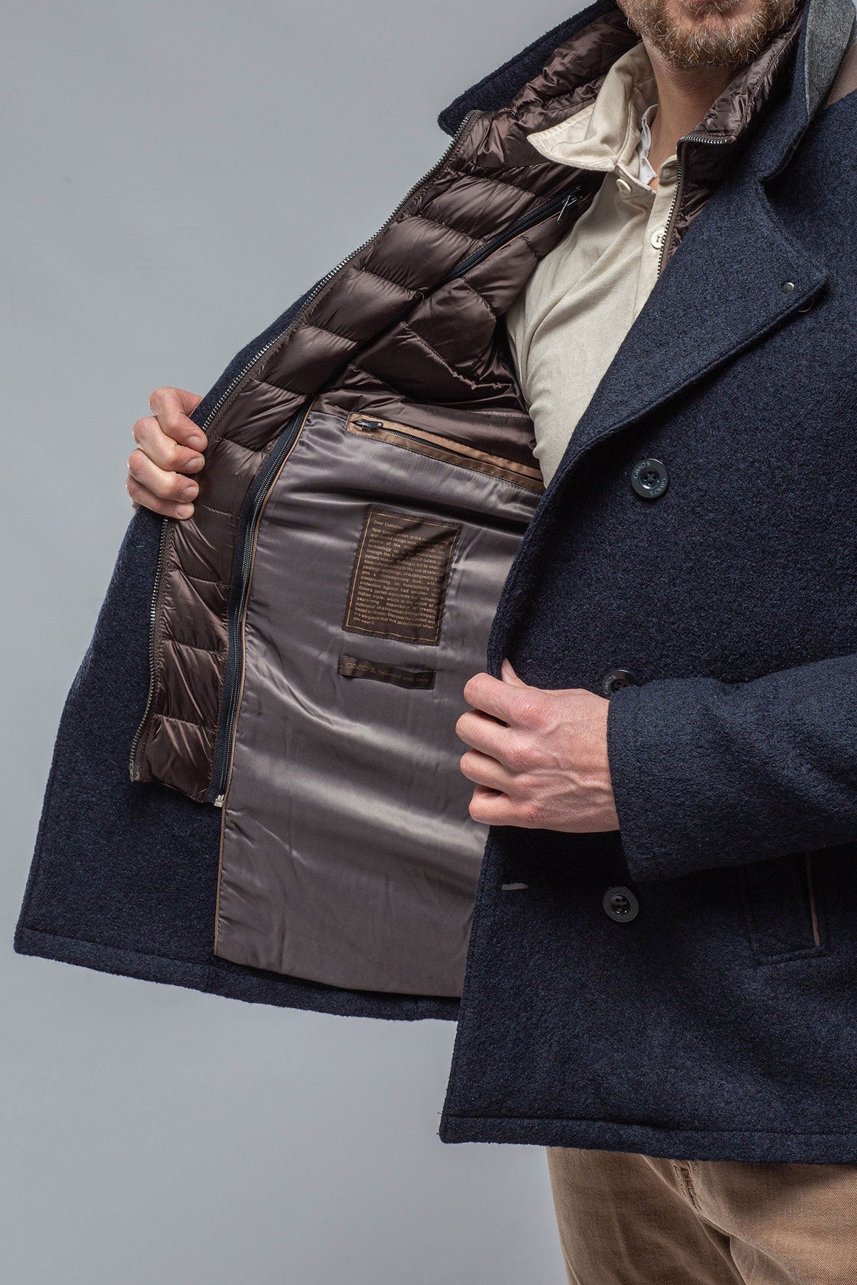 Elmira Double Breasted Down Coat