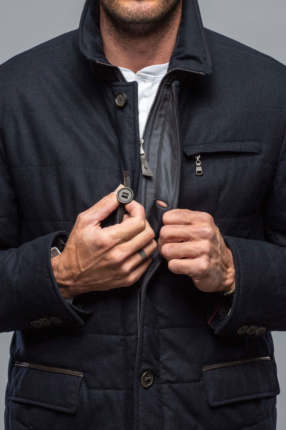 Owen Plaid Car Coat
