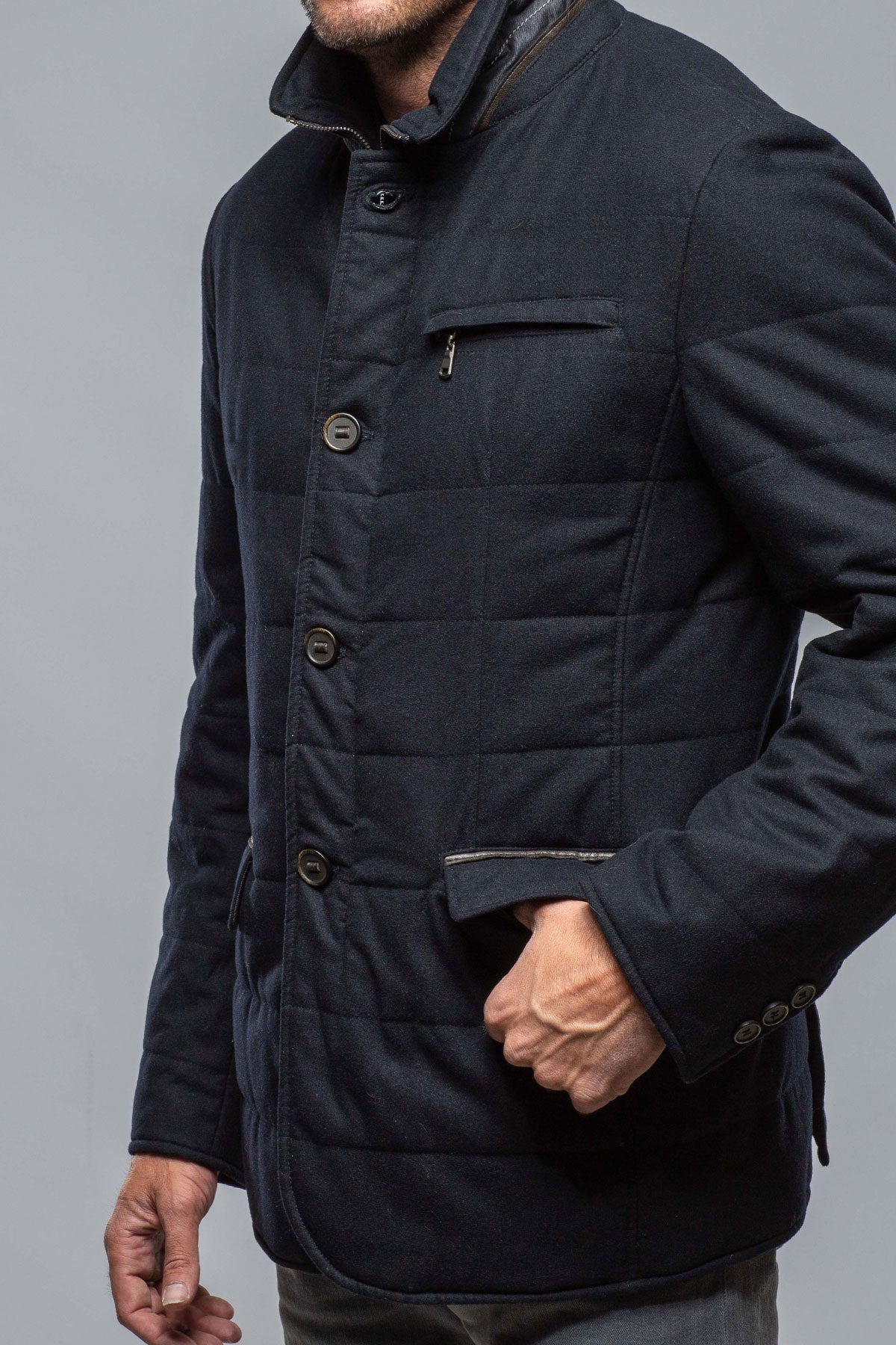 Owen Plaid Car Coat