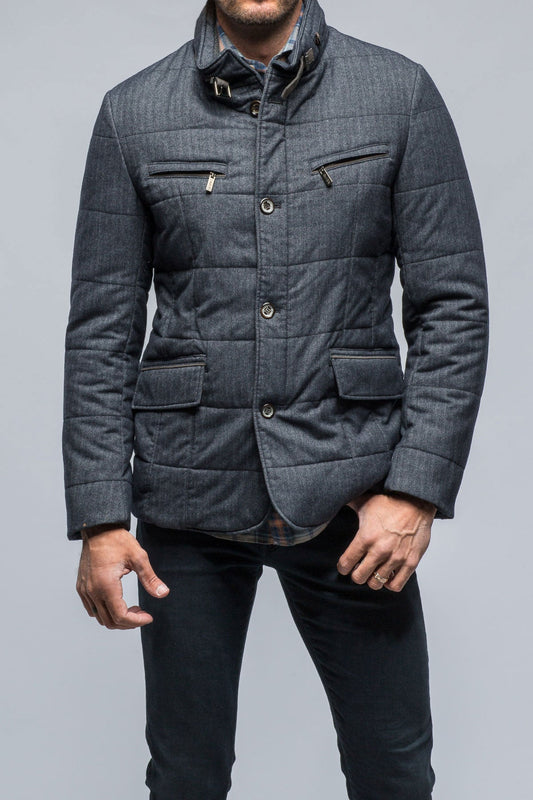 Theodore Herringbone Coat