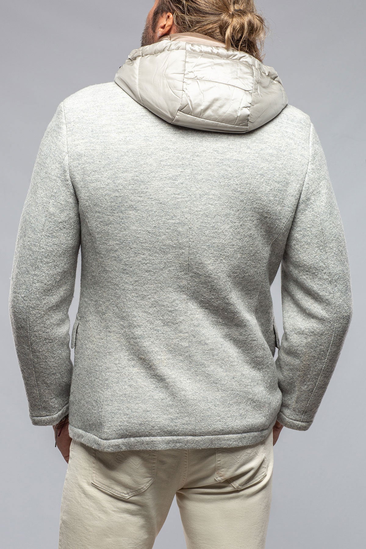 Carmichael Wool/Mohair Jacket In Light Grey