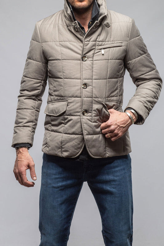 Lexington Quilted Jacket In Stone