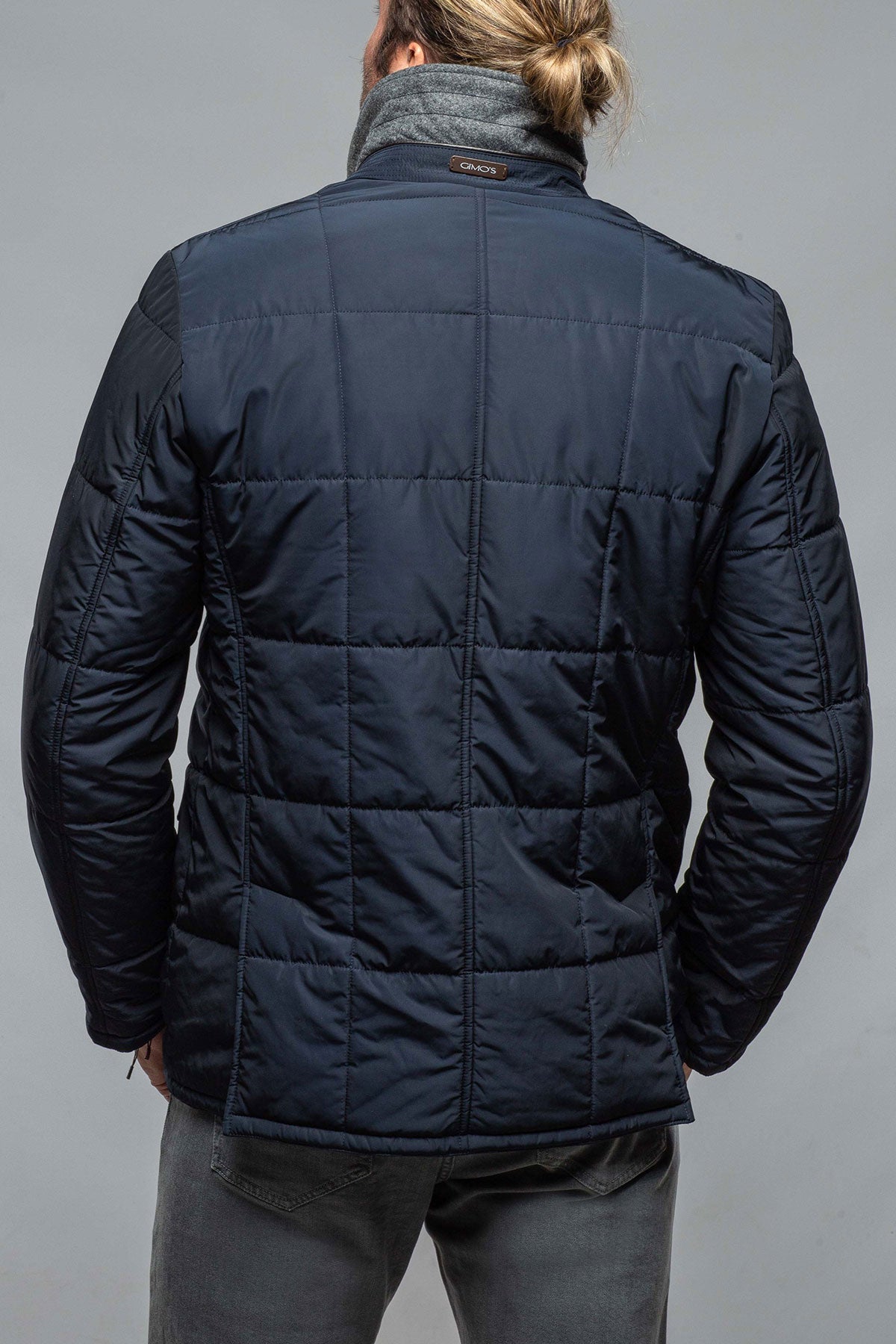 Edison Quilted Jacket Navy