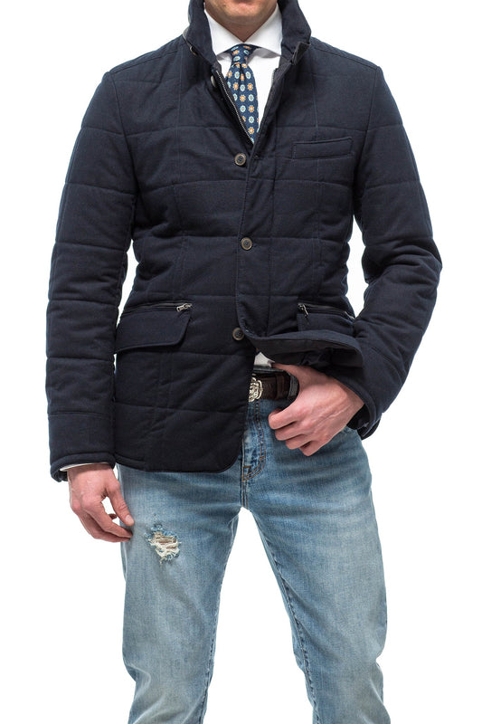 Dawson Quilted Campus Jacket