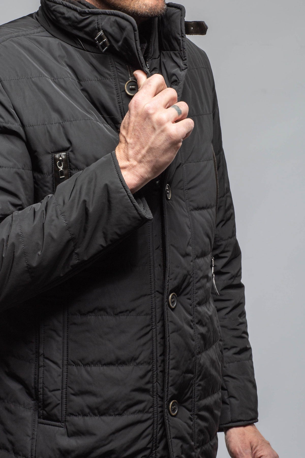 Memphis Overcoat In Black
