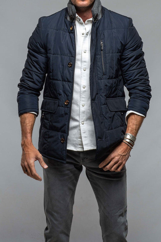 Edison Quilted Jacket Navy