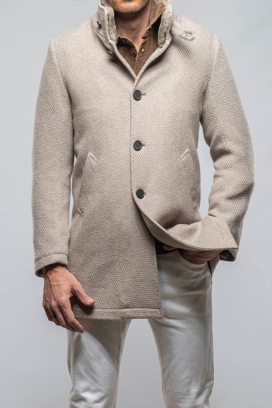 Vancouver Knit Coat In Stone