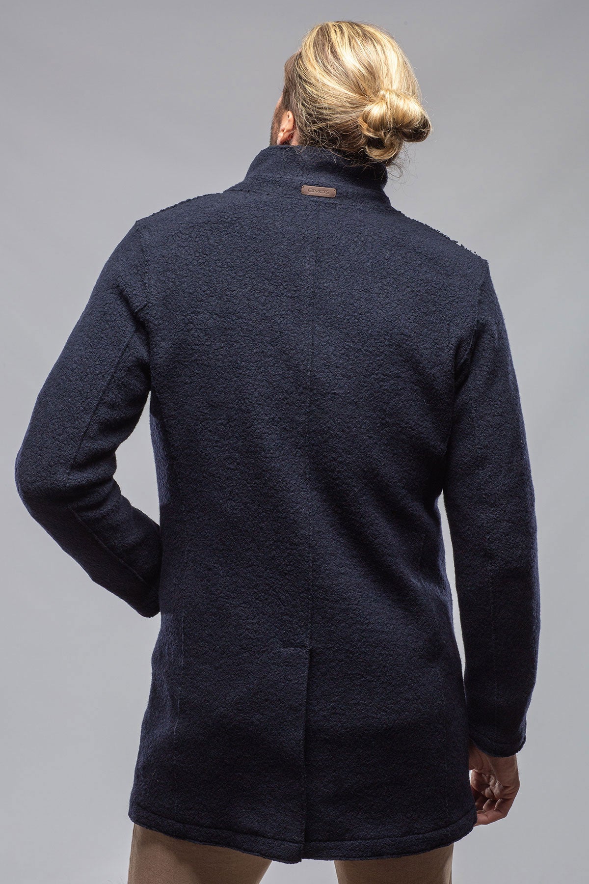 Salisbury Long Boucle Knit Coat