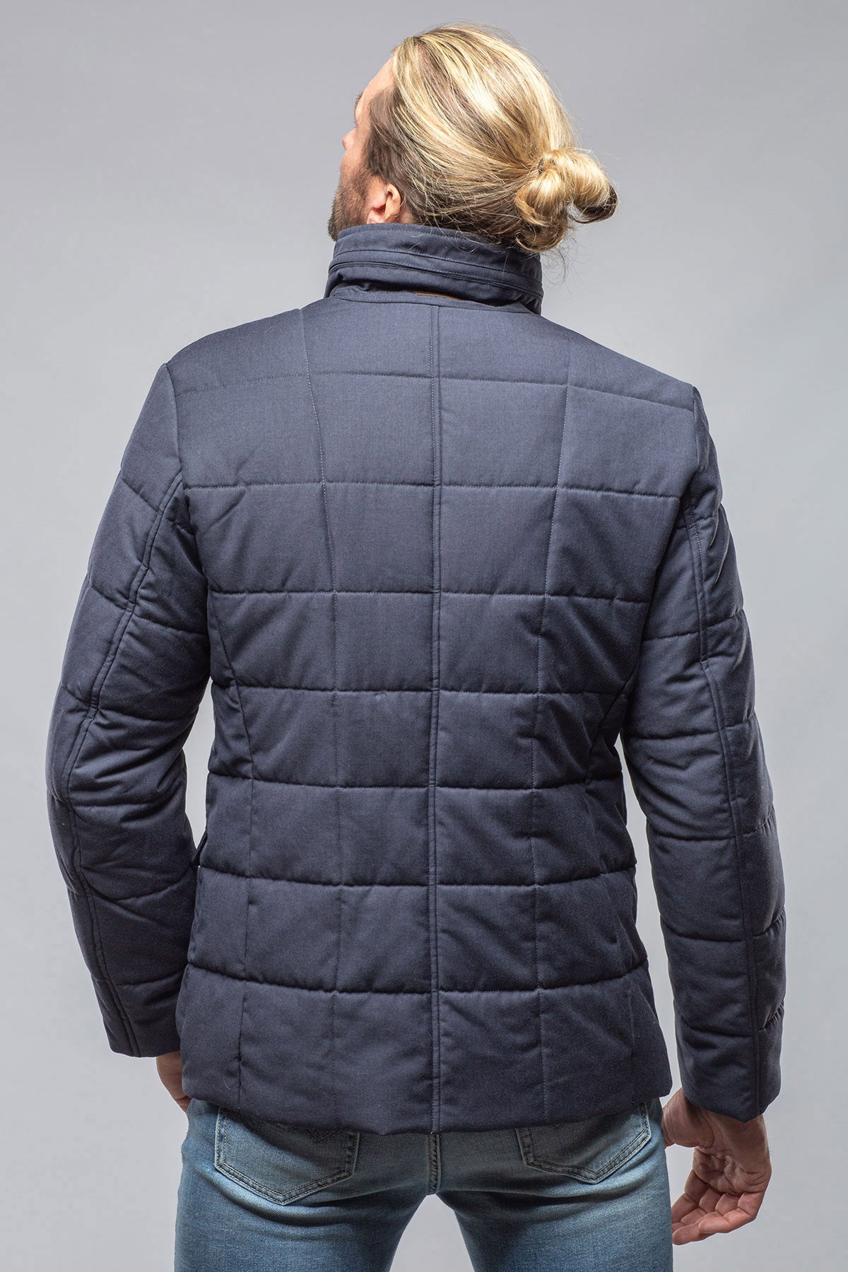 Lexington Quilted Jacket In Navy