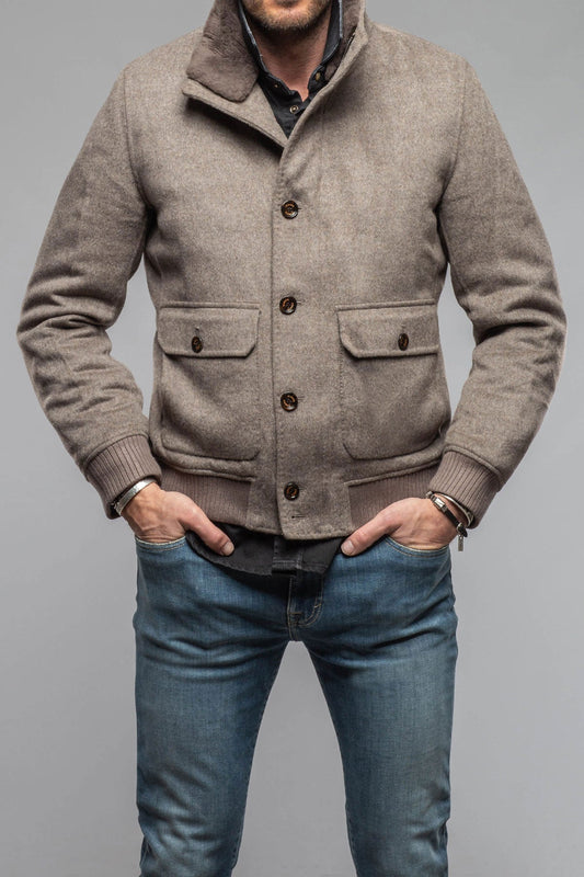 Brunswick Wool Bomber Jacket